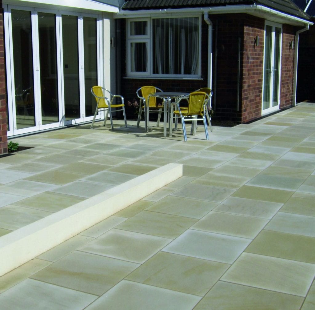 A sealed patio using ProJoint PRO810