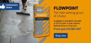 Flowpoint - The fast setting grout of choice