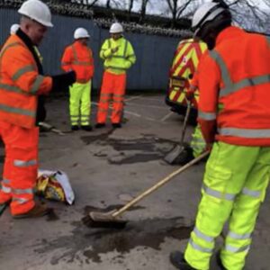 Kier's pothole repair crews use Tough Patch
