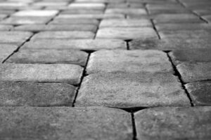 Block paving during cold weather