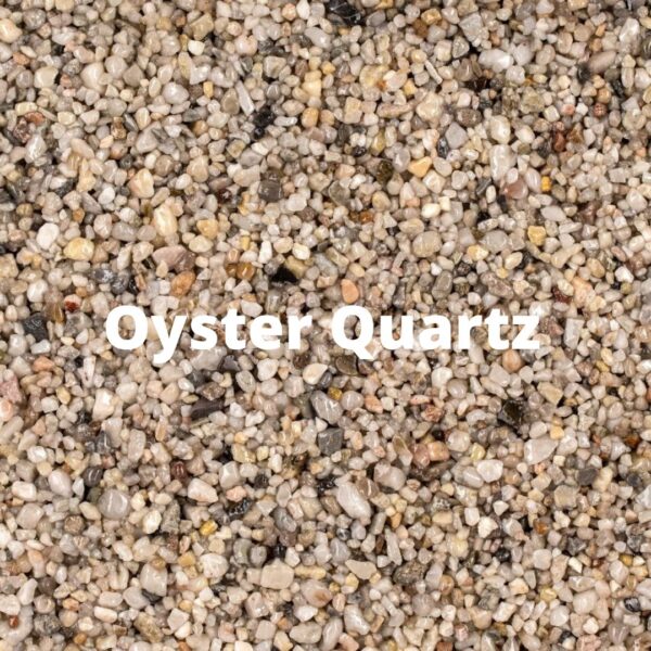 Oyster Quartz aggregate