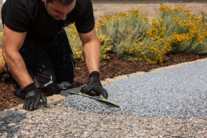 How to install a resin path